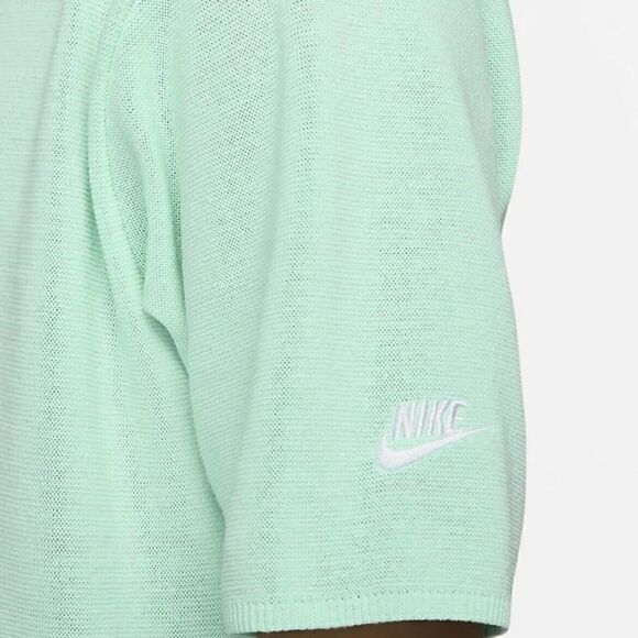 Nike NSW Tech Pack Engineered Knit Short-Sleeve Jumper Sweater Medium DV9983-034 - Picture 5 of 13